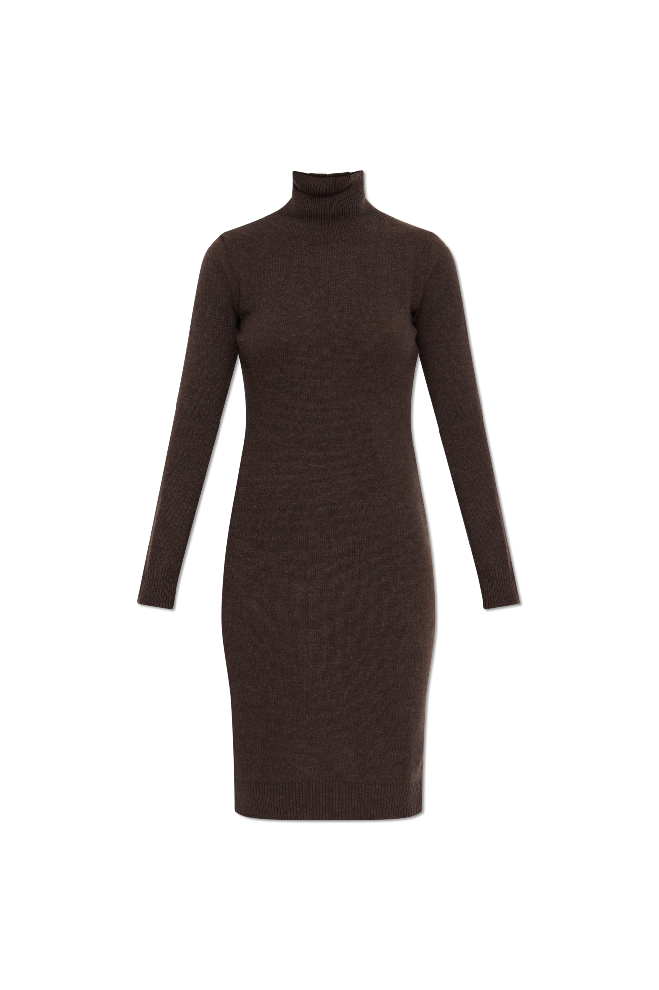 MM6 Maison Margiela Wool turtleneck dress | Women's | Vitkac
